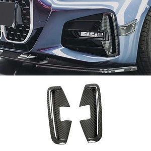 Para Serie 4 G20 G23 2020-2024, Rejilla Delantera de Fibra de Carbono, Decoración de Salida de Aire, Parachoques Delantero Estilo Deportivo, Fácil Instalación - Product Image 1