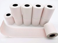 Vente chaude papier graphique ECG de haute qualité 108mm X 140mm X 140 feuilles papier d'enregistrement thermique pour machine ECG