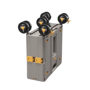 Nouveauté : <span class=keywords><strong>chariot</strong></span> utilitaire pliable en plastique portable, <span class=keywords><strong>chariot</strong></span> de courses pliable pour le shopping, le camping et le rangement - Product Image 4