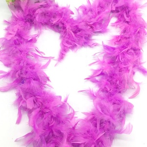 Vente en gros de plumes de dinde chandelle teintes de différentes couleurs <span class=keywords><strong>boa</strong></span> pour costume de fête - Product Image 4