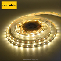 Bande lumineuse LED smd 2835, blanc, froid ou chaud, 5V dc, flexible, TV, ordinateur, boîte de piles, USB, 60 diodes/m, dc 5V