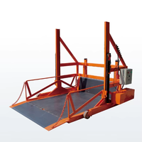 Plateforme de levage inclinable pliable portable pour le transport de céréales, aliments et fruits en ferme