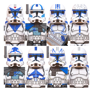 Blocchi WM Space Wars, Soldati Clone, Droidi, AT-RT, Minifigure, Set di Costruzioni, Giocattoli per Bambini WM6127 6128 6126 - Product Image 4