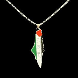 Palestina hanger, kaart van Palestina, vlag ketting, hoogwaardig metaal, gratis Palestina ketting hanger - Product Image 4