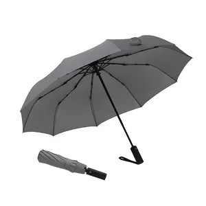 Best Selling Custom Portable Automatic Folding Umbrella Custom minimalist Design Polyester for Adults