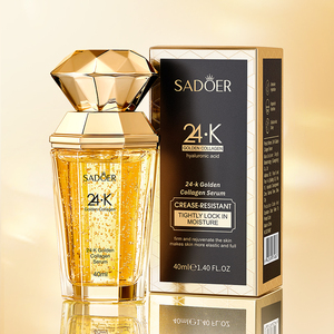 Suero Facial de Colágeno con Oro 24K Sadoer OEM para Reafirmar la Piel y Antienvejecimiento con Fórmula Nutritiva de Hidratación Profunda 40ml - Product Image 5