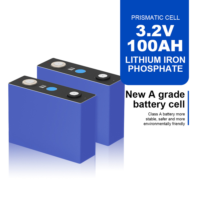 Deep Cycle 3.2V 12V 24V 48v 100AH 105ah 120H Lithium Ion Solar Battery Cell Lifepo4 Energy Storage with High Efficiency