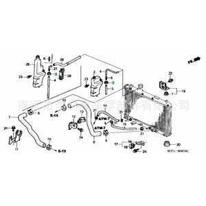 Honda <b>Radiator</b> <b>Cap</b> 19102-RNA-A00 Plastic Coolant Reservoir <b>Cap</b> For Accord Civic Fit City - Product Image 2