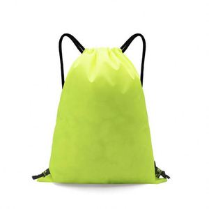 กระเป๋าเป้สะพายหลังแบบเชือกผูกไนลอนกันน้ำสำหรับออกกำลังกายสำหรับผู้ชายผู้หญิง - Product Image 1