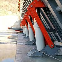 Palans hydrauliques à forte poussée avec protection contre les surcharges et les limites de course pour la gestion des inondations des barrages et des rivières