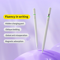 Stylet magnétique actif sensible à la pénibilité pour iPad Pro Air Mini, rejet de la paume, logo personnalisé, remplacement de la Apple Pencil, métal, CE