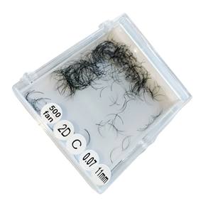 Ultra-Speed Promade 2D/0.07/L Curl Cheveux synthétiques faits à la main Extensions de cils à volume complet Nhu Y Marque NY2D Modèle Salon de beauté - Product Image 6