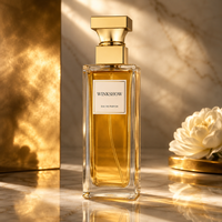 Spray de parfum Tall Golden Prism, ambre doré, jasmin, 100 ml, faible MOQ, étiquette et boîte personnalisées, parfum pour femmes