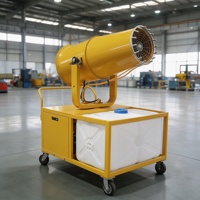 Canon à brouillard d'eau puissant de 50 m avec une large couverture pour la suppression de la poussière industrielle sur de vastes surfaces