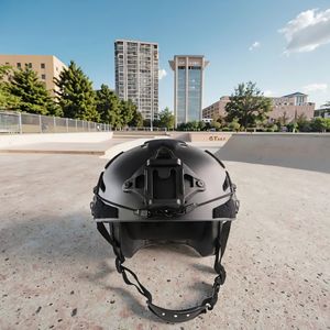 Nuevo Diseño de Casco Táctico ABS para Niños, Estilo Rápido para Ciclismo al Aire Libre, Doble Propósito, con Soporte Wendy NVG, Seguridad Plástica - Product Image 2
