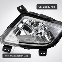 Nouvel ensemble de feux antibrouillard avant droit Wuling Hongguang V, référence OE 23887758 55W, pièces d'éclairage extérieur automobile d'origine universelles