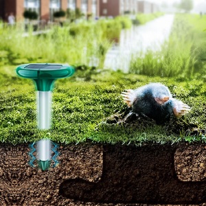Logo Tùy chỉnh không thấm nước hiệu quả năng lượng mặt trời Powered gopher răn đe Sonic mole Repeller siêu âm Vole <span class=keywords><strong>Chaser</strong></span> - Product Image 2