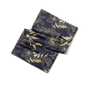 Écharpe en soie pour femmes, écharpe en soie de créateur pour dormir, écharpe en soie personnalisée - Product Image 1