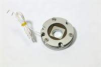 Freno de CC de tamaño pequeño para motor de silla de ruedas eléctrica con manguito estriado de fácil instalación