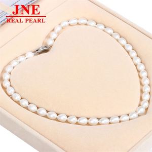 Natural Pearl Necklace White Bead Yuanbao Knot Pearl Necklace Mother's Day Gift for <strong>Elders</strong> - Product Image 1