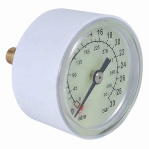 HF رخيصة 40 مللي متر الأبيض البلاستيك حالة 40ATM الطبية مضخة يدوية قياس الضغط - Product Image 3