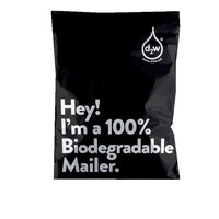 Sacs d'expédition roses personnalisés compostables en polyéthylène pour vêtements