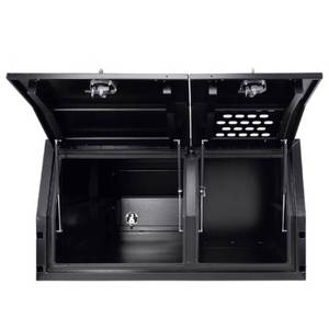Jaula para Perros de Aluminio Resistente para Exteriores, Apta para Camiones, Camionetas y Vehículos Similares; Personalización Disponible - Product Image 6