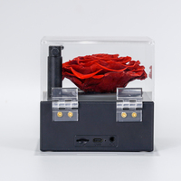 Top populaire Forever Rose phonographe Bluetooth haut-parleur merveilleux Graduation fleur cadeau articles