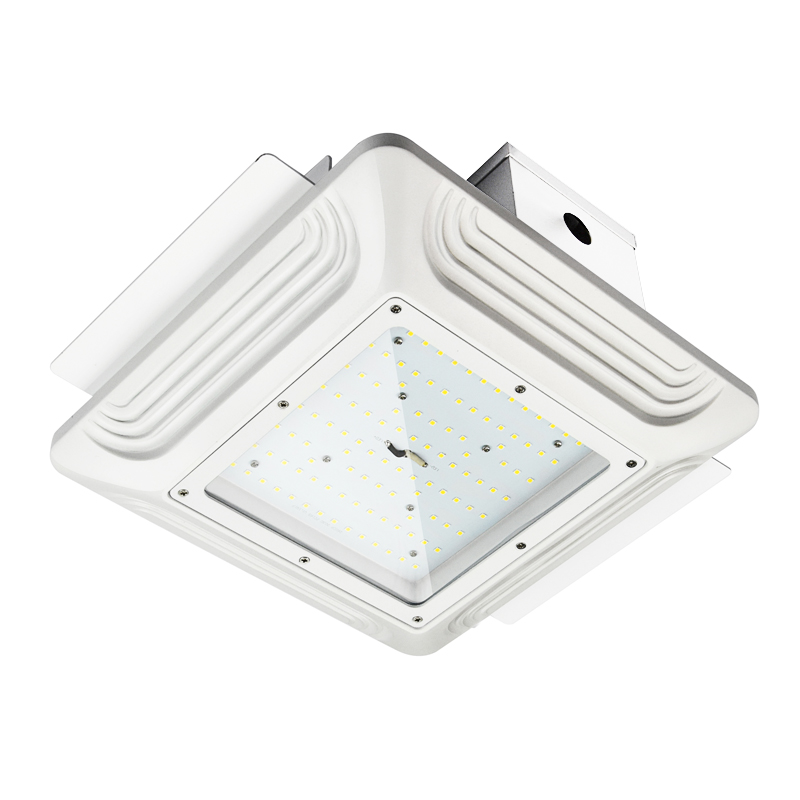 LUXINT 24000lm 알루미늄 하우징 led 캐노피 빛 70w 120w 200w led 높은 베이 recessed 폭발 증거 주유소 빛