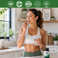 Booster de métabolisme liposomal supérieur, soutien énergétique cellulaire, capsules molles, 60 capsules/flacon, pour marque privée haut de gamme