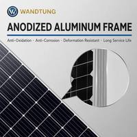 Panel Solar Monocristalino de Silicio Monofacial de 250w 300w 400w 500w, Celdas Solares de Vidrio Único de Grado A para Sistemas Solares Domésticos
