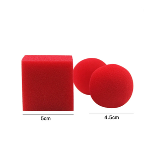 Truco de Magia de Desaparición de Cubos y Bolas con Espectáculo de Primer Plano con Bolas de Esponja Mágicas Incluye Instrucciones para Mayores de 14 Años - Product Image 3
