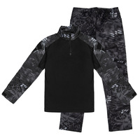 Ensemble de combinaison de camouflage en toile imperméable de haute qualité pour hommes, pour l'entraînement tactique en plein air, la chasse