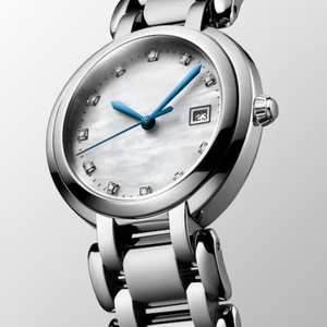 Reloj Mecánico Automático para Mujer con Esfera de Nácar, Marcadores de Diamantes, Correa de Acero Inoxidable, Ventana de Fecha, Elegante Reloj de Pulsera - Product Image 3