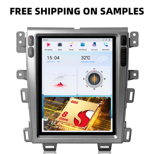 Per <span class=keywords><strong>Ford</strong></span> <span class=keywords><strong>Edge</strong></span> 2011-2014 Lettore DVD da 12,1 Pollici Radio Touch Screen Snapdragon665 Navigazione Tesla BT5.0 Carplay Kit Completo - Product Image 1