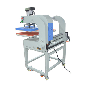 Nouvelle <span class=keywords><strong>presse</strong></span> à <span class=keywords><strong>chaud</strong></span> électrique entièrement automatique <span class=keywords><strong>40x50</strong></span> 40*60cm double station pour l'impression sur t-shirts et tissus - Product Image 2
