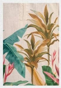 Tissu élégant de qualité supérieure, finition lin doux, pour vêtements féminins, polyester, imprimé numérique, 100% polyester - Product Image 2