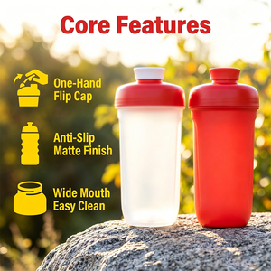 Botella <span class=keywords><strong>de</strong></span> Agua Deportiva Personalizada <span class=keywords><strong>de</strong></span> Material PP Lavable, Calibre 70, 450 ml, para Ciclismo/Running al Aire Libre - Product Image 5