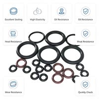 Joint torique en caoutchouc de haute qualité conforme à la norme AS568, NBR, FKM, silicone, pour équipement industriel