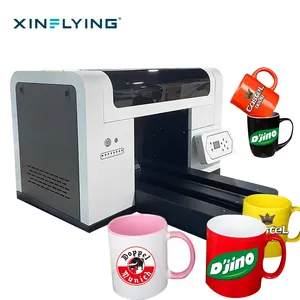 XinFlying Factory Wholesale 30cm UV Digital DTF Printer Dual Head XP600 A3 Flatbed UV Dtf Film Printing Machine for Bottles Cups