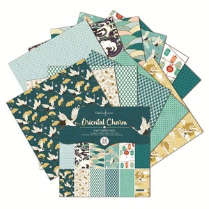 Papier de scrapbooking GF 24 feuilles, thème Amour Art Populaire, pour origami, fabrication de cartes DIY, décoration maison, <span class=keywords><strong>cadeau</strong></span>, fonds artistiques et artisanat Sweet Dot - Product Image 2