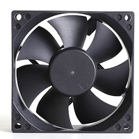 Ventilateur axial compact 80x80x25mm pour boîtier PC, armoire serveur et équipement électronique