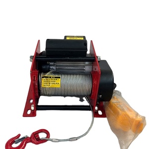 Nuevo <span class=keywords><strong>Mini</strong></span> Polipasto Eléctrico con Cable de Acero, Capacidad de Carga de 1000 kg, Altura de Elevación de 12-30 m, para Uso Doméstico en Restaurantes y Hoteles - Product Image 1