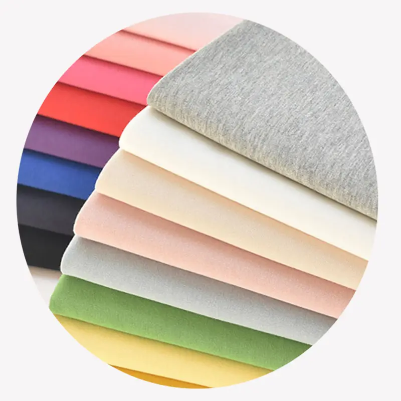 100%cotton 200g single jersey knit fabrics for clothing