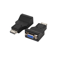 Adaptor DP ke VGA Berkualitas Tinggi 1080P untuk Laptop PC