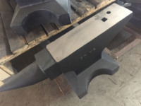 Enclume en acier moulé de qualité supérieure, pince de forge pour forgeron, enclume conique à haute dureté pour forgeron