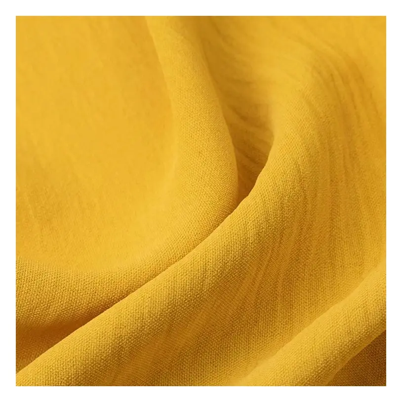 Saudi Arabia Custom Color Polyester Woven Ready Crepe 180D CEY Airflow Fabric For Muslim Abaya