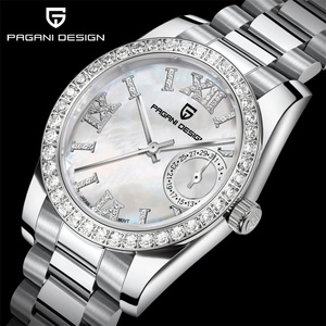 Top Brand PAGANI DESIGN PD-1776 Women <b>Diamond</b> 32mm Quartz <b>Watch</b> Sapphire Glass Stainless Steel for Fashion Simple Ladies <b>Watch</b> - Product Image 2