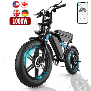 EU 미국 창고 재고 확보 새 모델 48V 1000W 전기 자전거 E-바이크 팻 타이어 전기 자전거 - Product Image 1