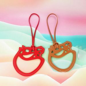 <b>Cute</b> Horse Head <b>Purse</b> Charms PU Leather Bag Charms for Handbags Trendy Designer Keychain - Product Image 2